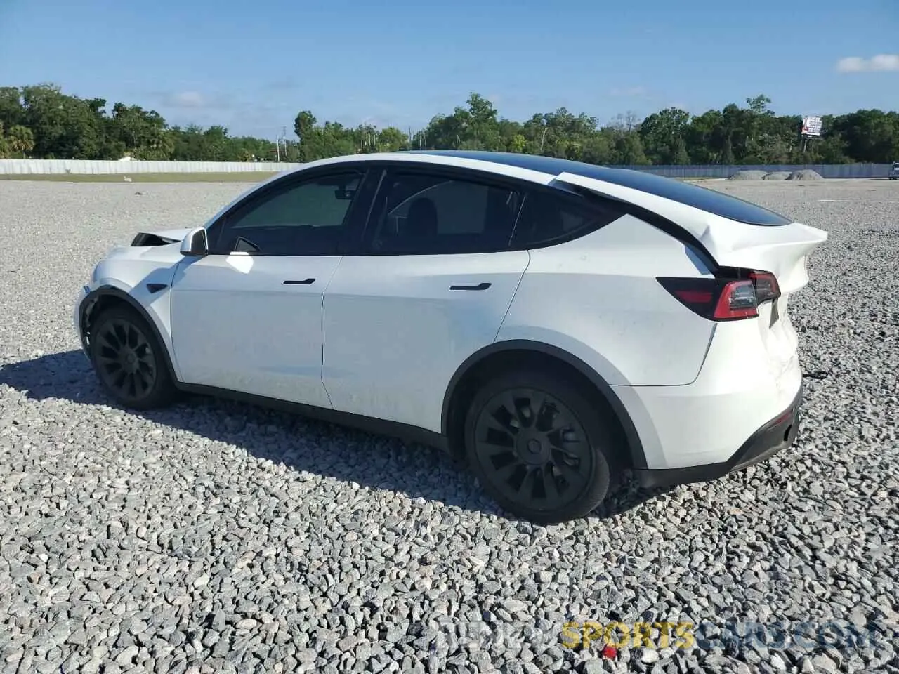 2 Photograph of a damaged car 7SAYGDEE5PA053525 TESLA MODEL Y 2023