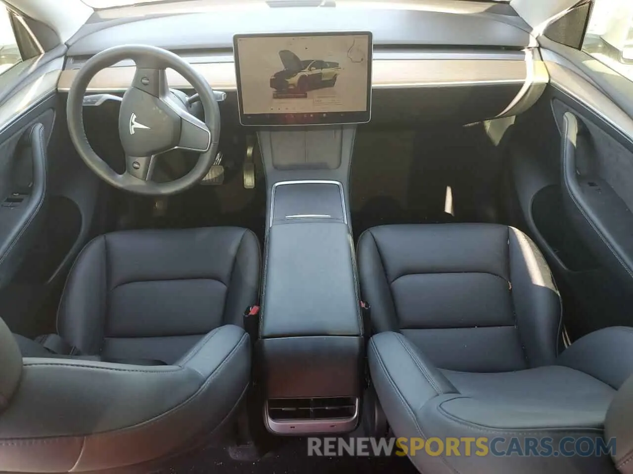 8 Photograph of a damaged car 7SAYGDEE5PA053525 TESLA MODEL Y 2023