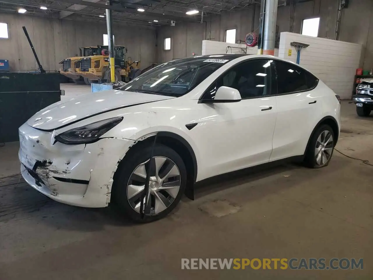 1 Photograph of a damaged car 7SAYGDEE5PA067389 TESLA MODEL Y 2023