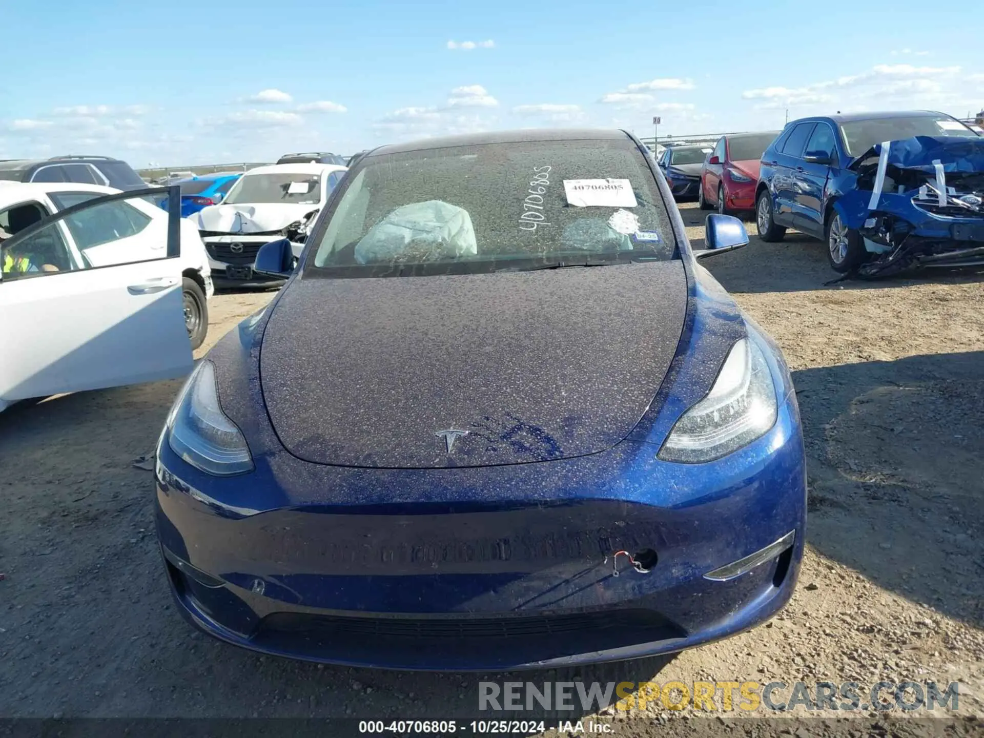 11 Фотография поврежденного автомобиля 7SAYGDEE5PA080952 TESLA MODEL Y 2023