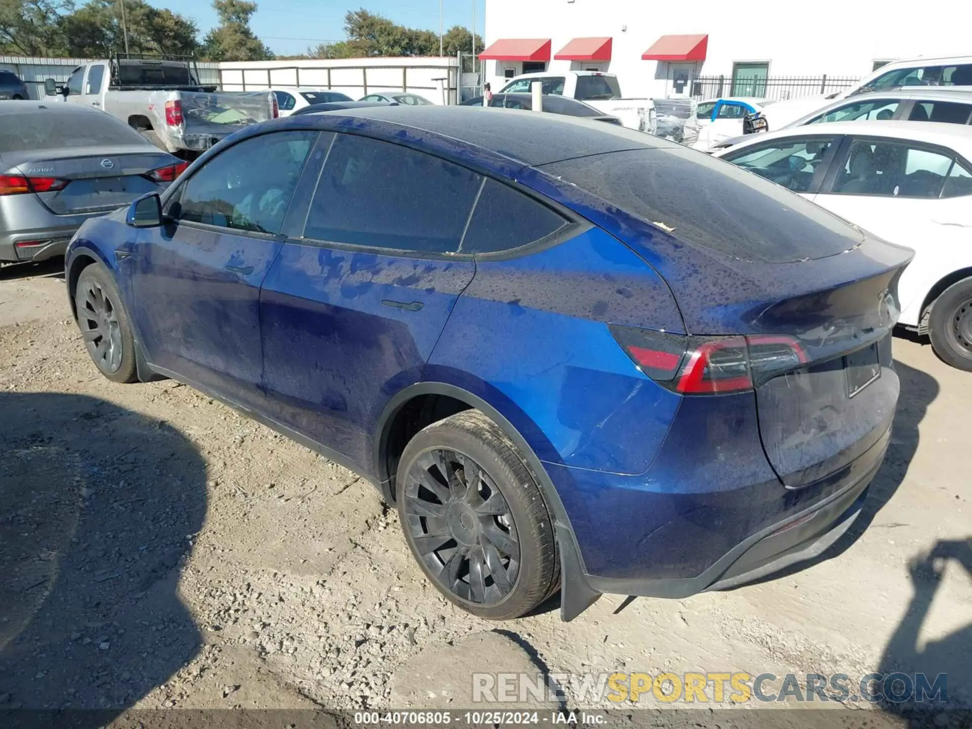 3 Фотография поврежденного автомобиля 7SAYGDEE5PA080952 TESLA MODEL Y 2023