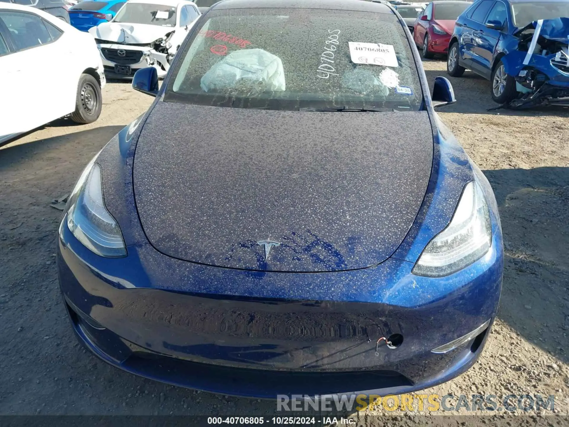 6 Фотография поврежденного автомобиля 7SAYGDEE5PA080952 TESLA MODEL Y 2023