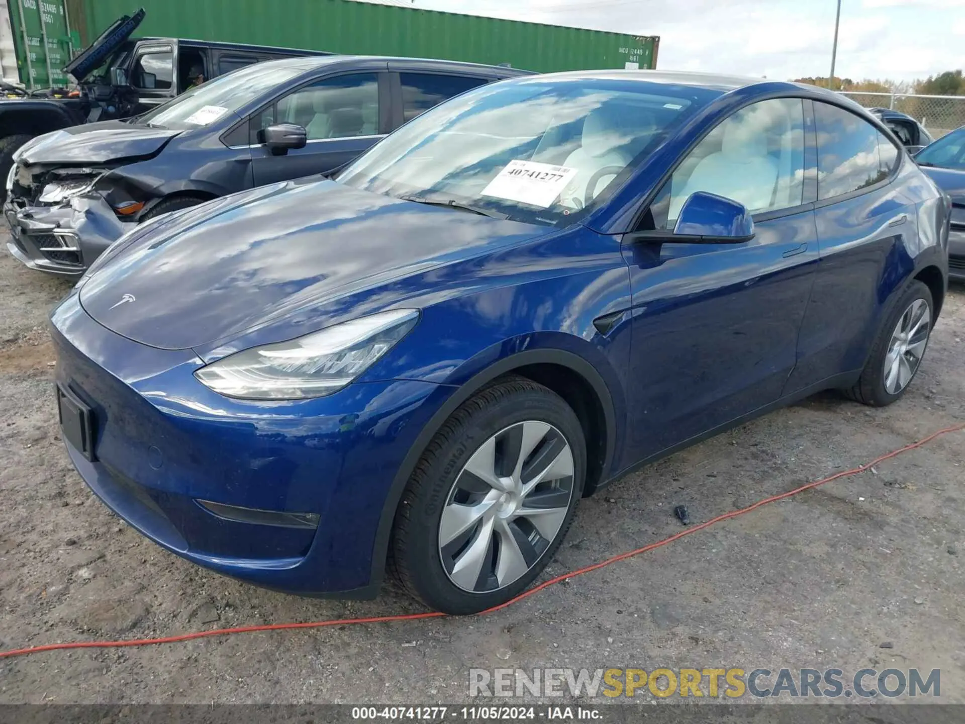 2 Photograph of a damaged car 7SAYGDEE5PA090946 TESLA MODEL Y 2023
