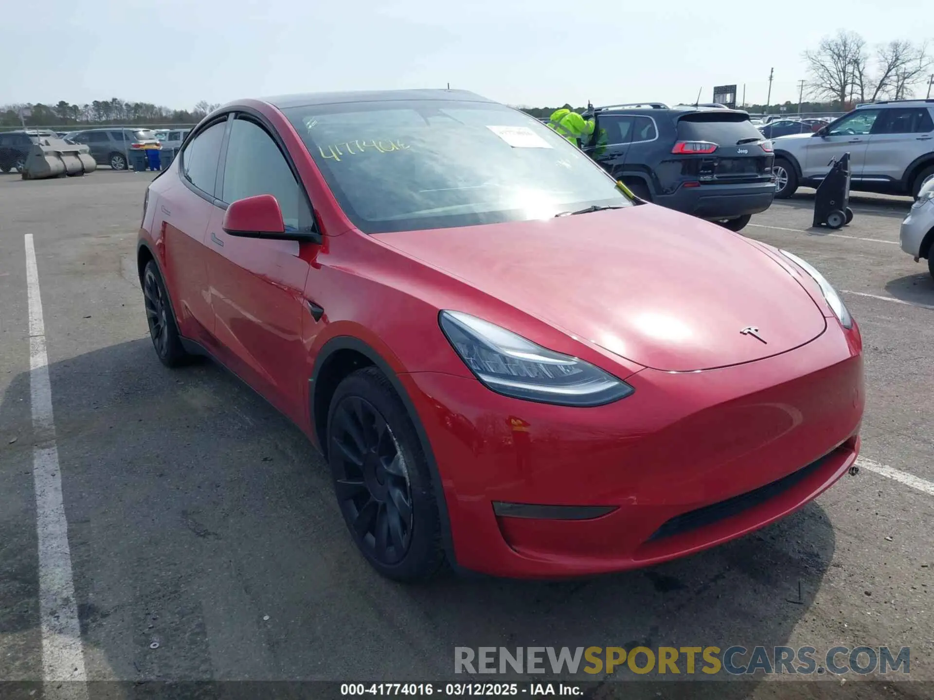 1 Photograph of a damaged car 7SAYGDEE5PA094138 TESLA MODEL Y 2023