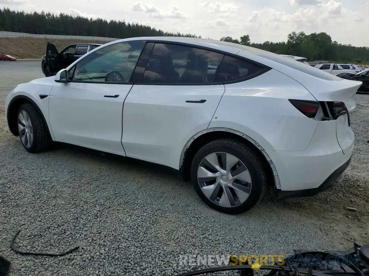 2 Фотография поврежденного автомобиля 7SAYGDEE5PA100522 TESLA MODEL Y 2023