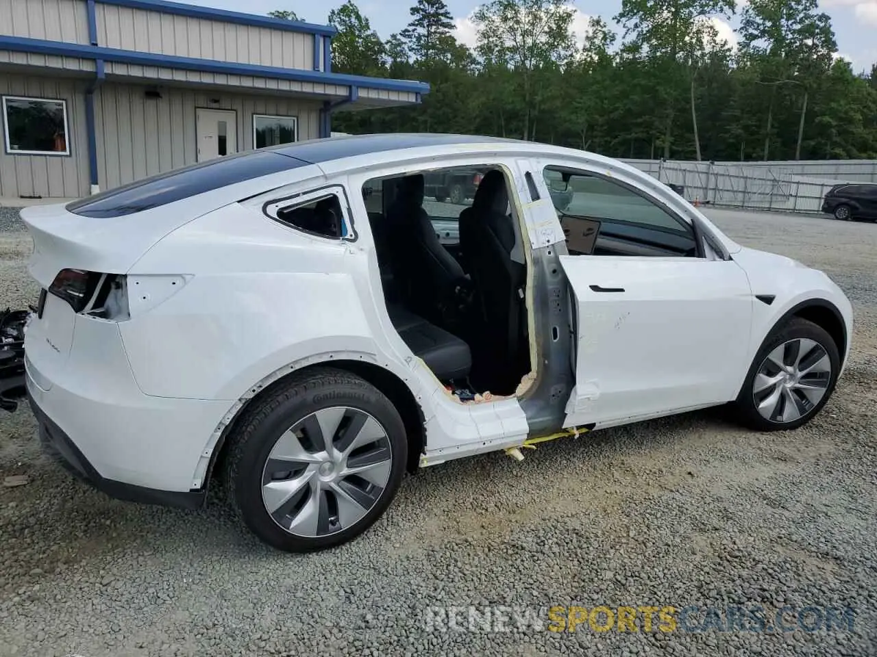 3 Фотография поврежденного автомобиля 7SAYGDEE5PA100522 TESLA MODEL Y 2023
