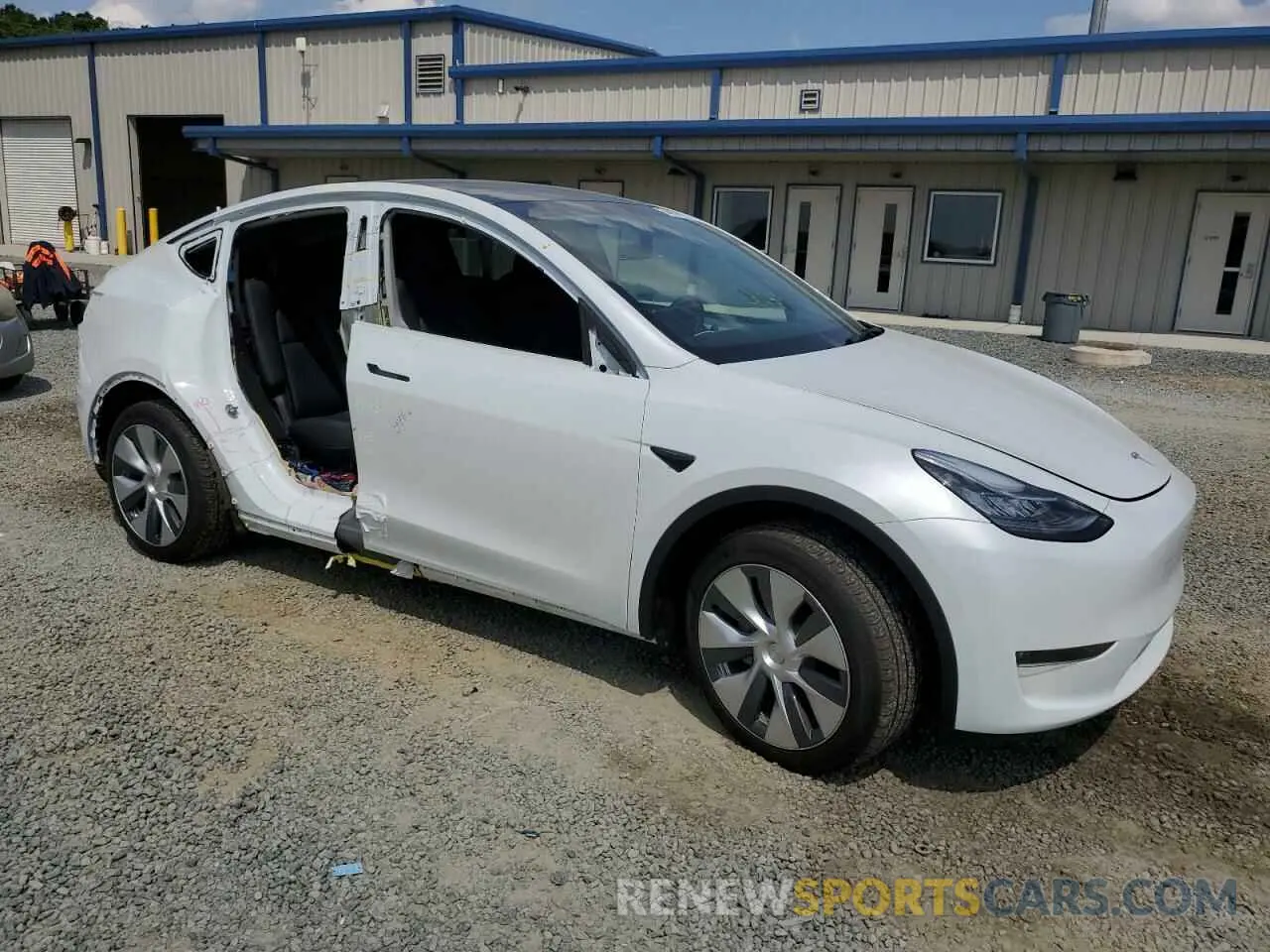 4 Фотография поврежденного автомобиля 7SAYGDEE5PA100522 TESLA MODEL Y 2023