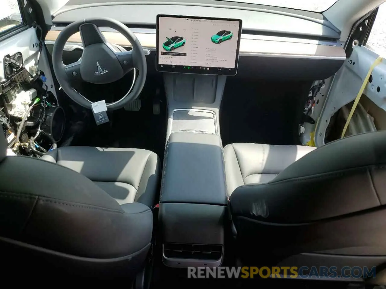 8 Фотография поврежденного автомобиля 7SAYGDEE5PA100522 TESLA MODEL Y 2023