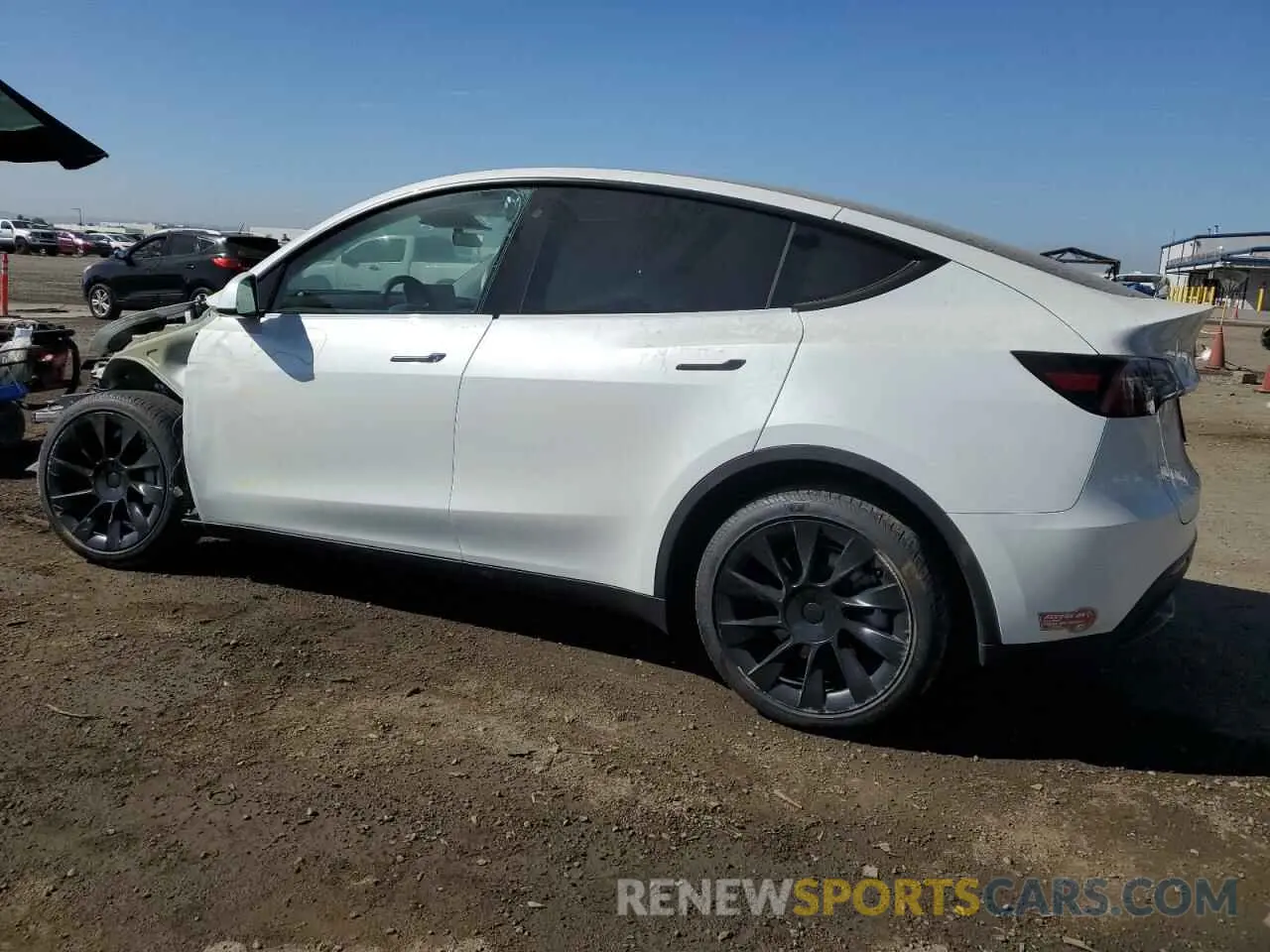 2 Photograph of a damaged car 7SAYGDEE5PA104991 TESLA MODEL Y 2023