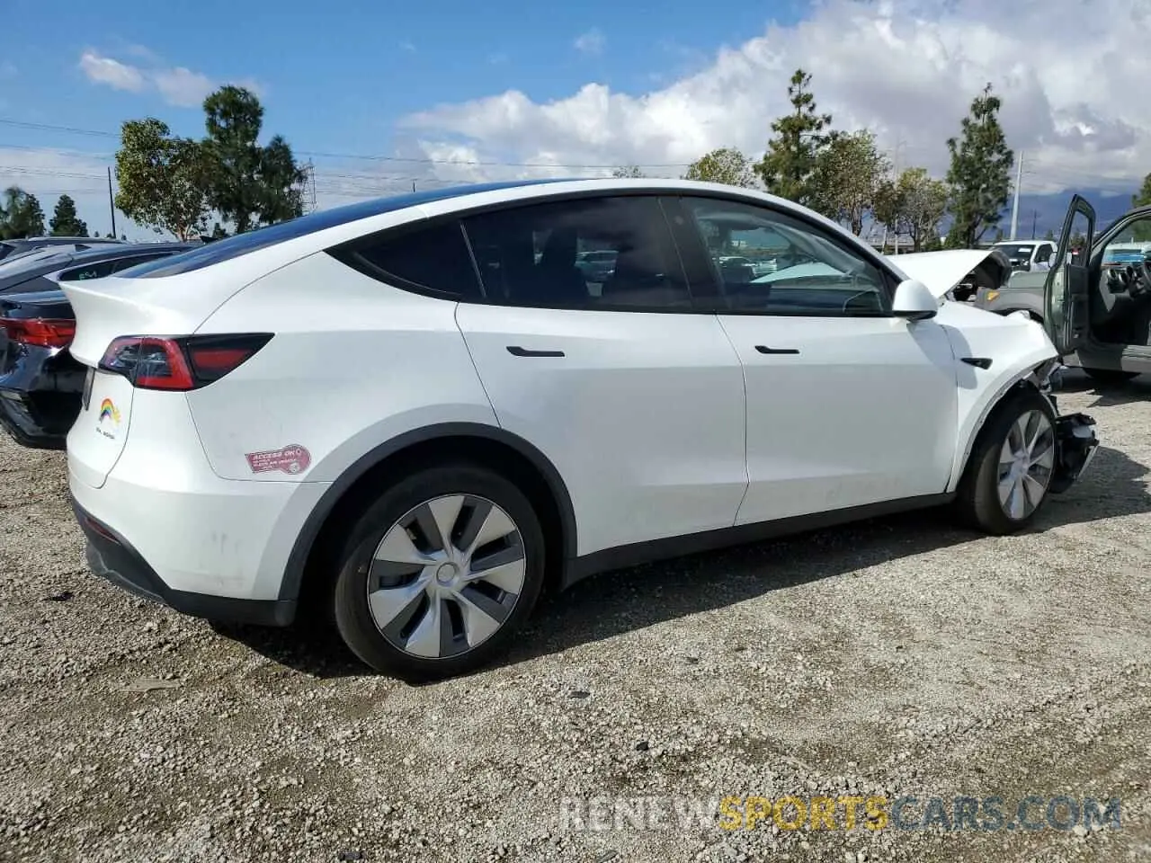 3 Photograph of a damaged car 7SAYGDEE5PA109303 TESLA MODEL Y 2023