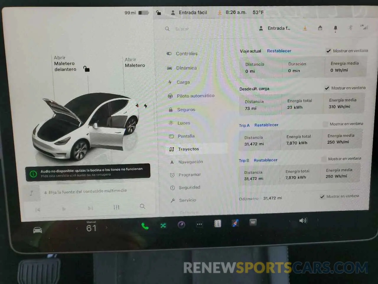 9 Фотография поврежденного автомобиля 7SAYGDEE5PA125887 TESLA MODEL Y 2023