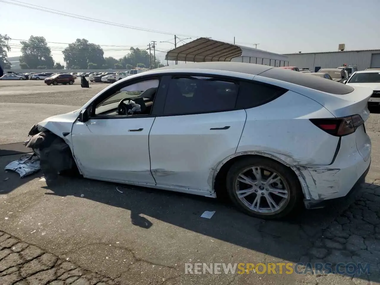 2 Photograph of a damaged car 7SAYGDEE5PA136839 TESLA MODEL Y 2023