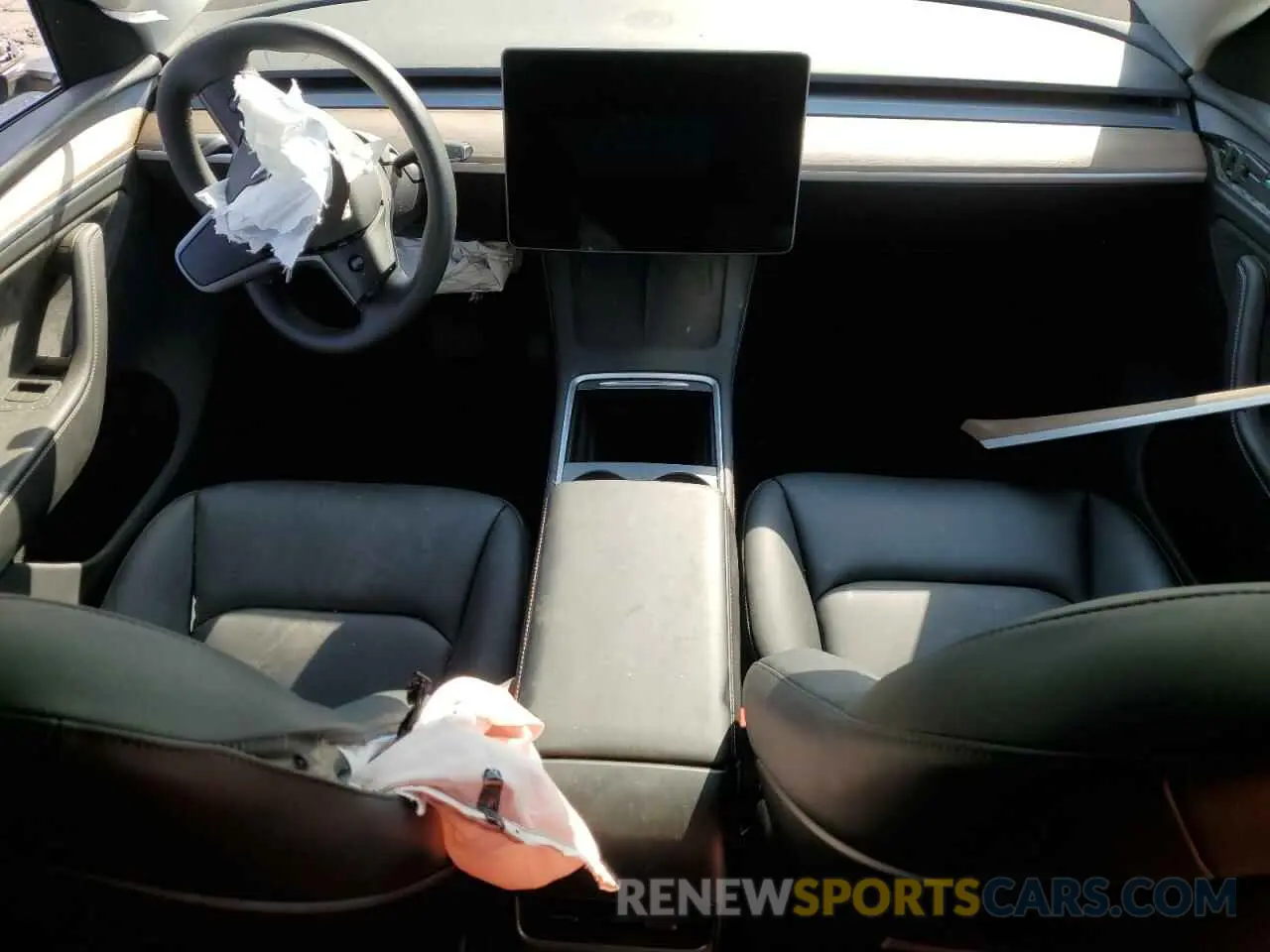 8 Photograph of a damaged car 7SAYGDEE5PA136839 TESLA MODEL Y 2023