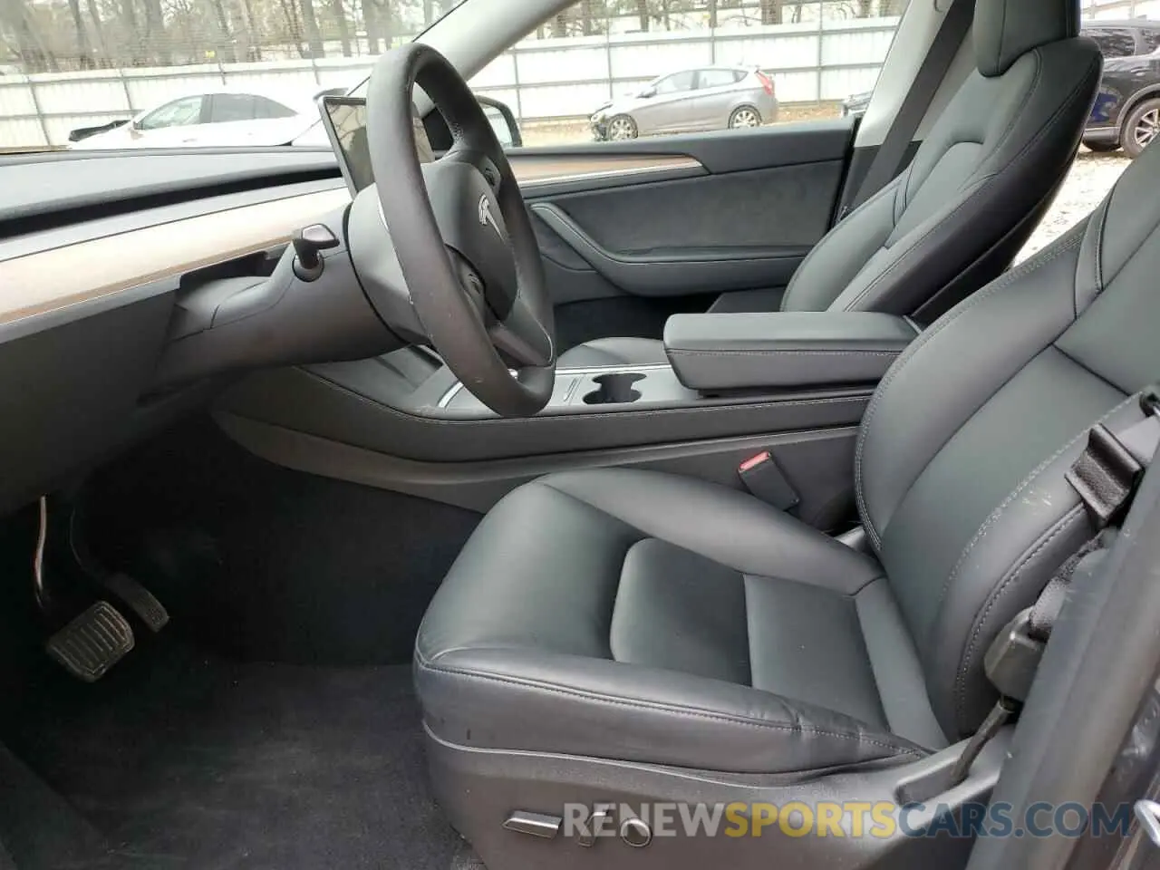 7 Photograph of a damaged car 7SAYGDEE5PA164270 TESLA MODEL Y 2023