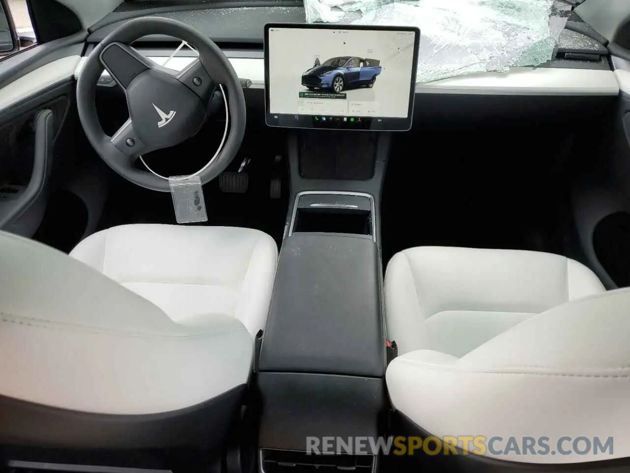 8 Photograph of a damaged car 7SAYGDEE5PA177181 TESLA MODEL Y 2023