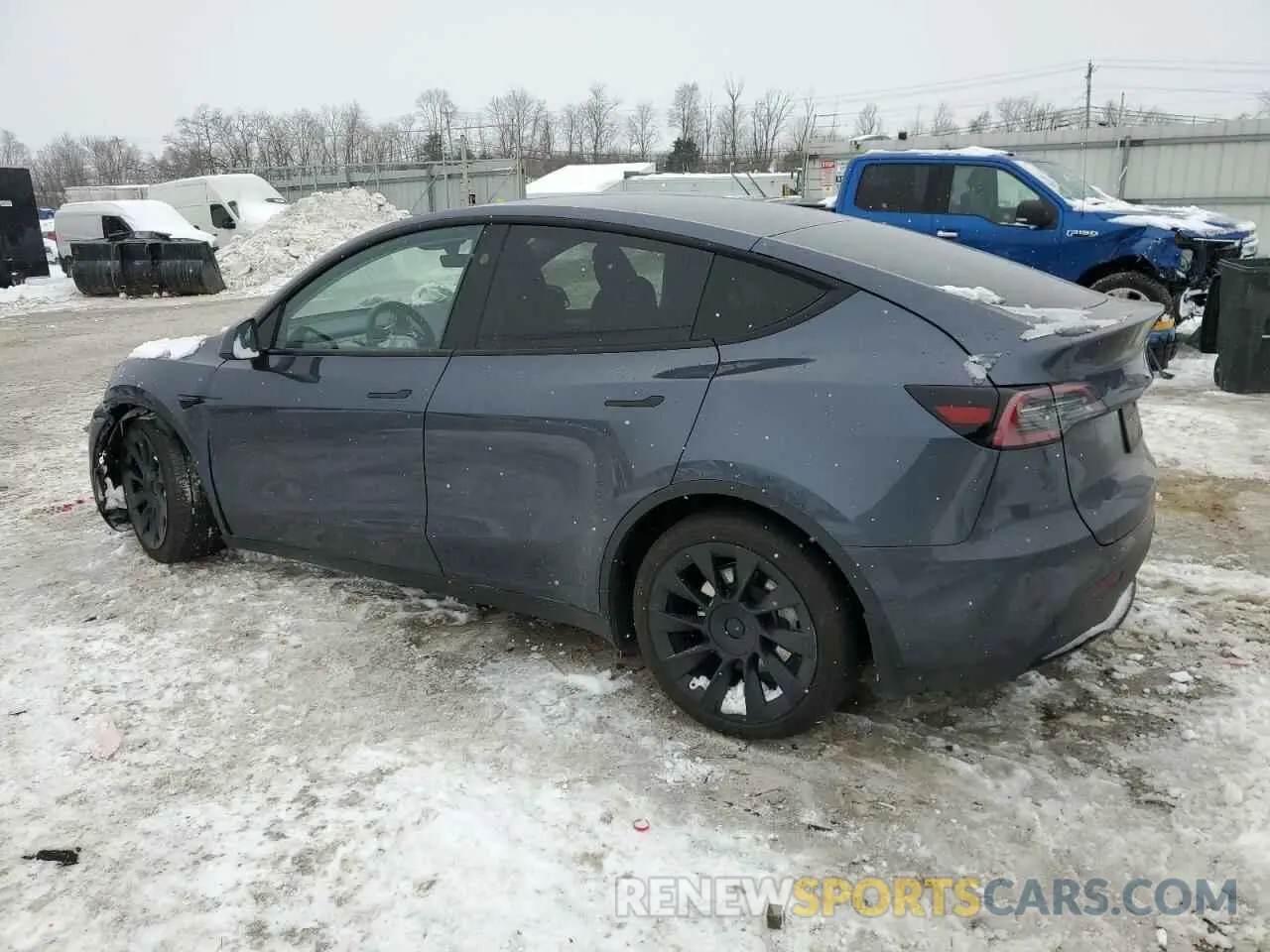 2 Photograph of a damaged car 7SAYGDEE5PA181019 TESLA MODEL Y 2023