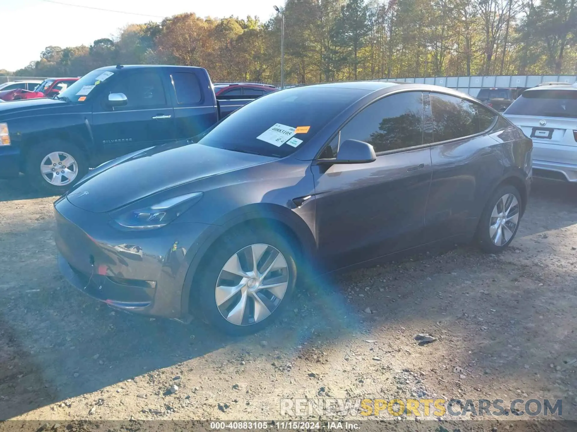 2 Фотография поврежденного автомобиля 7SAYGDEE5PA188729 TESLA MODEL Y 2023