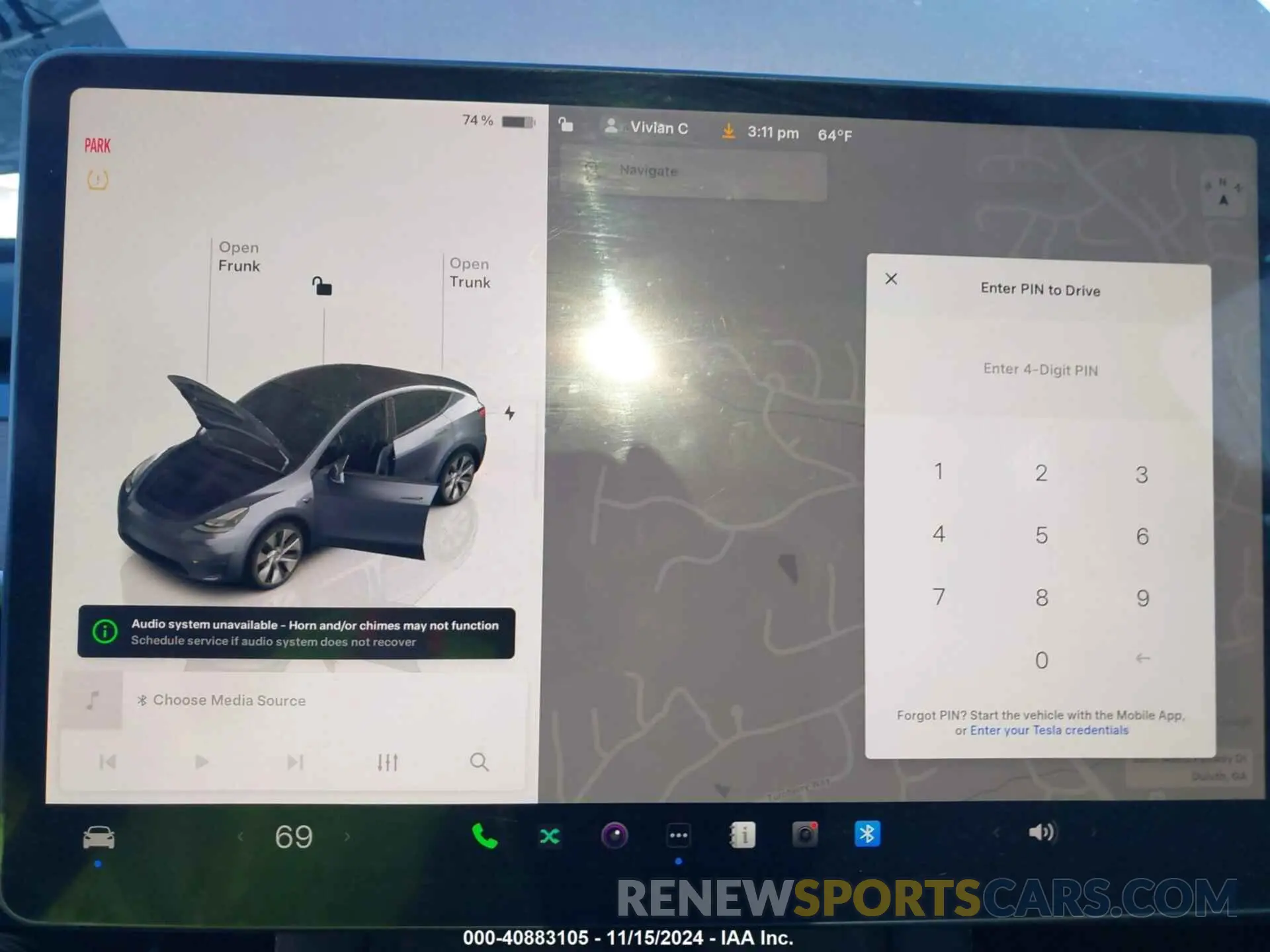 21 Фотография поврежденного автомобиля 7SAYGDEE5PA188729 TESLA MODEL Y 2023