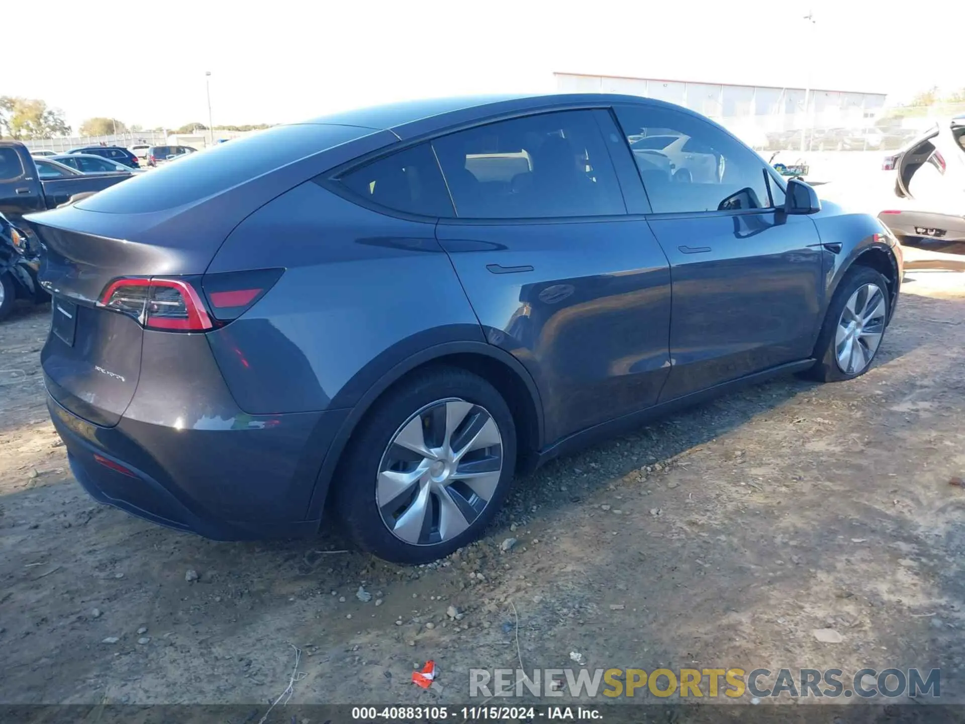 4 Фотография поврежденного автомобиля 7SAYGDEE5PA188729 TESLA MODEL Y 2023