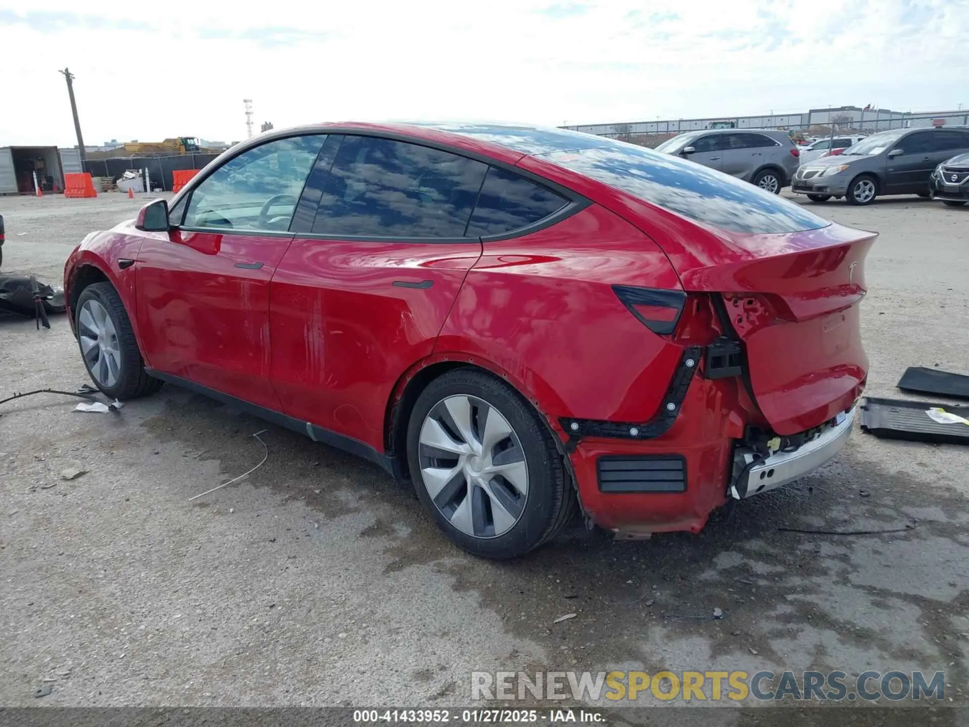 3 Photograph of a damaged car 7SAYGDEE5PA198483 TESLA MODEL Y 2023