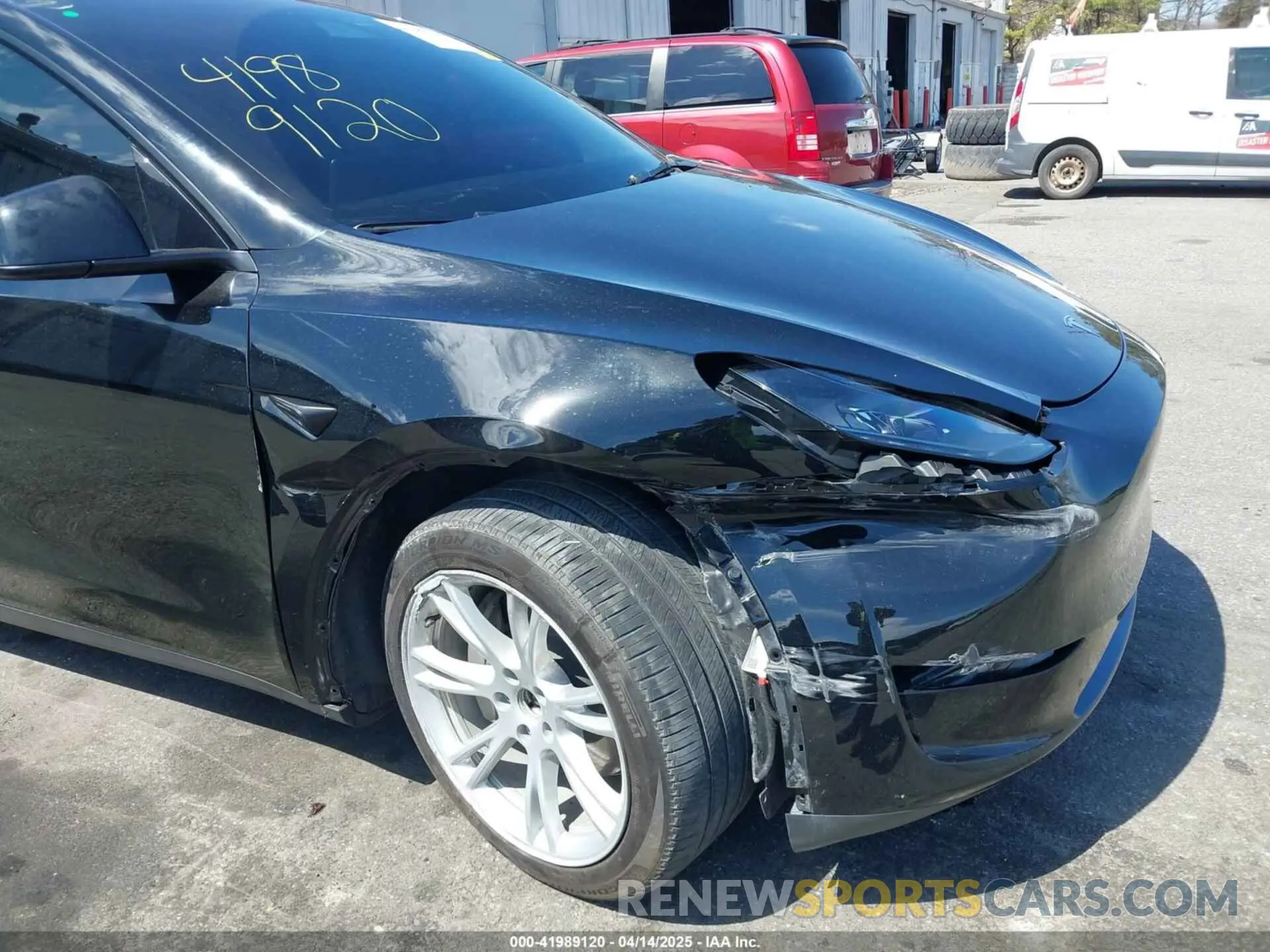 6 Фотография поврежденного автомобиля 7SAYGDEE5PA199763 TESLA MODEL Y 2023