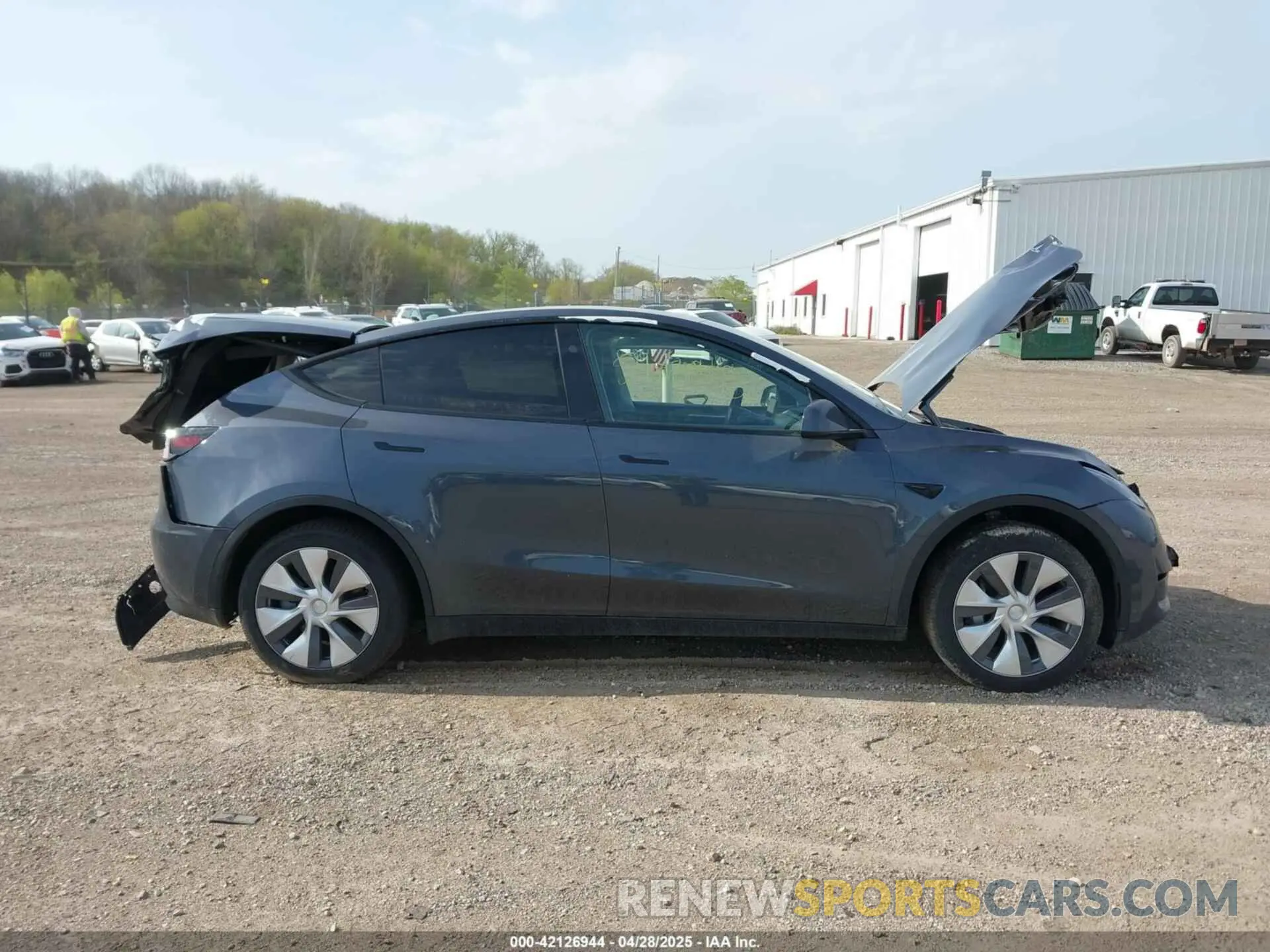 14 Фотография поврежденного автомобиля 7SAYGDEE5PA200040 TESLA MODEL Y 2023