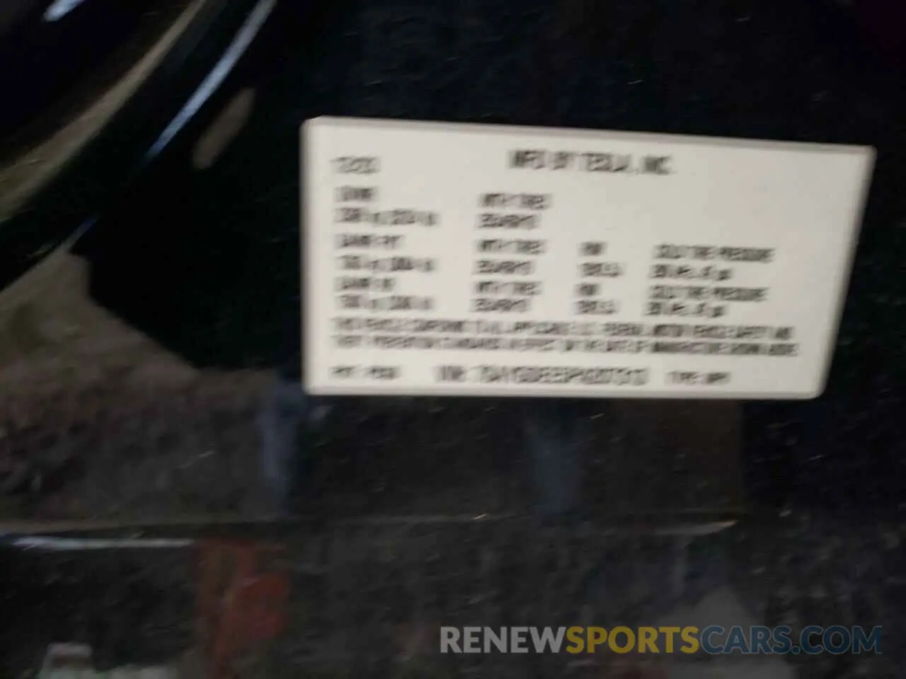 12 Photograph of a damaged car 7SAYGDEE5PA207313 TESLA MODEL Y 2023