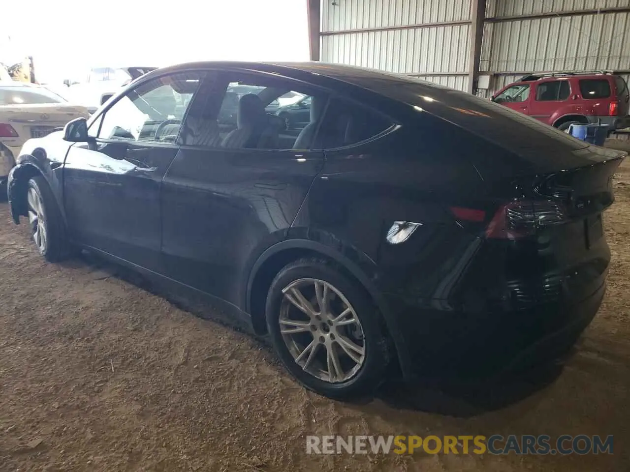 2 Photograph of a damaged car 7SAYGDEE5PA207313 TESLA MODEL Y 2023