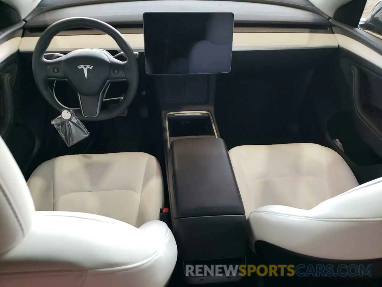 8 Photograph of a damaged car 7SAYGDEE5PA207313 TESLA MODEL Y 2023