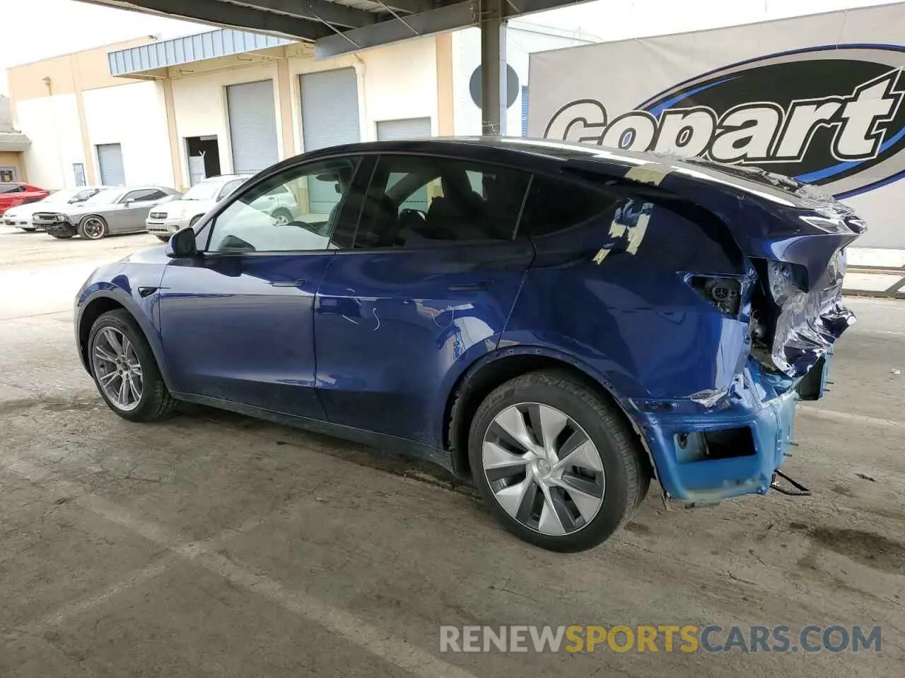2 Фотография поврежденного автомобиля 7SAYGDEE5PA211779 TESLA MODEL Y 2023