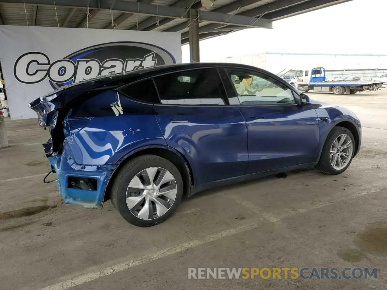 3 Фотография поврежденного автомобиля 7SAYGDEE5PA211779 TESLA MODEL Y 2023