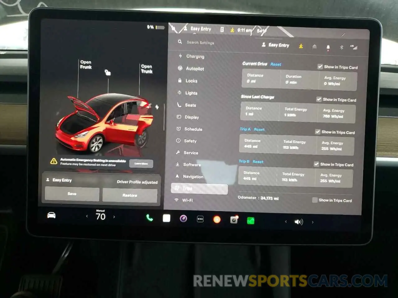 9 Фотография поврежденного автомобиля 7SAYGDEE5PA211779 TESLA MODEL Y 2023
