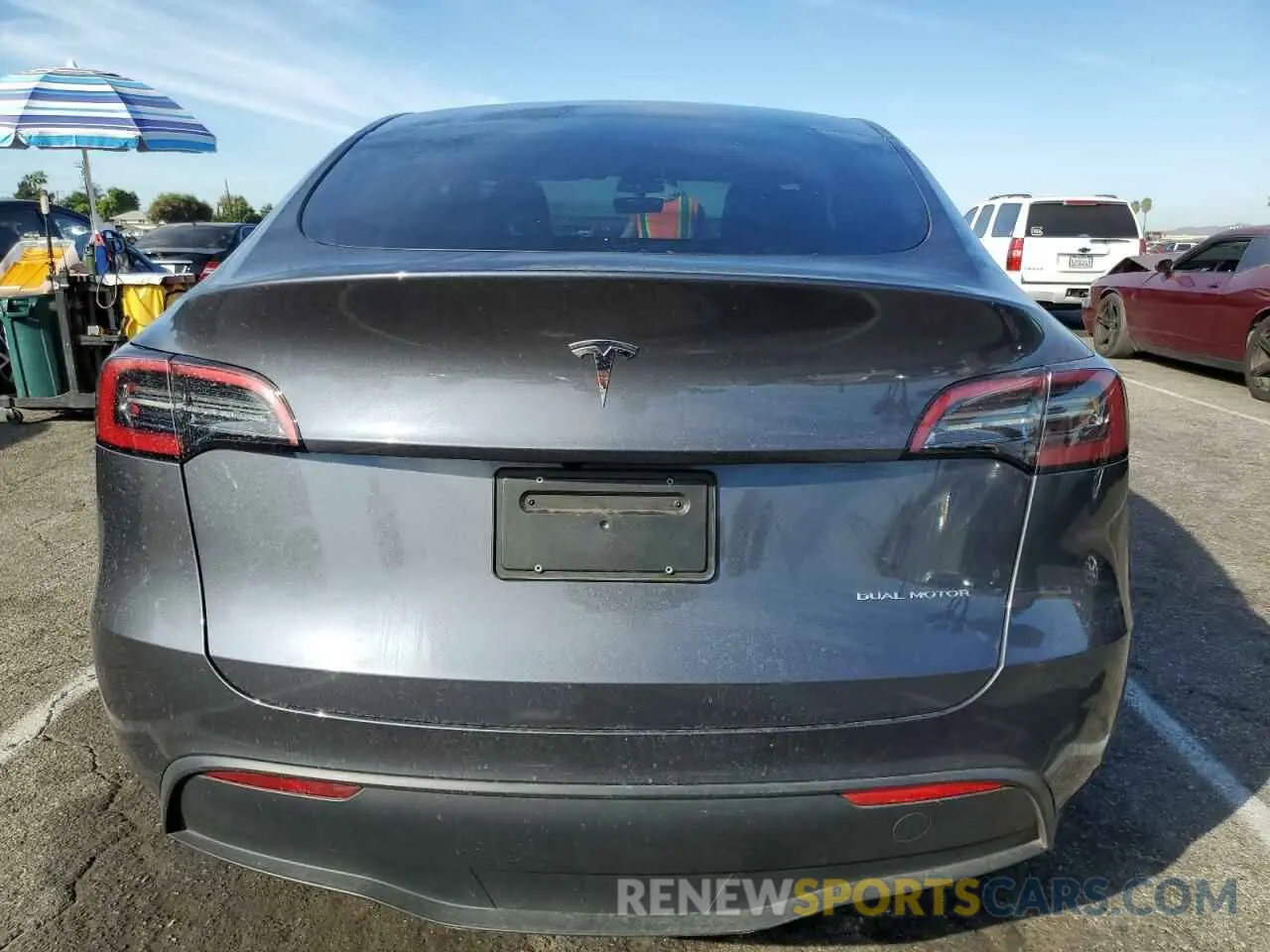 6 Фотография поврежденного автомобиля 7SAYGDEE5PF624028 TESLA MODEL Y 2023