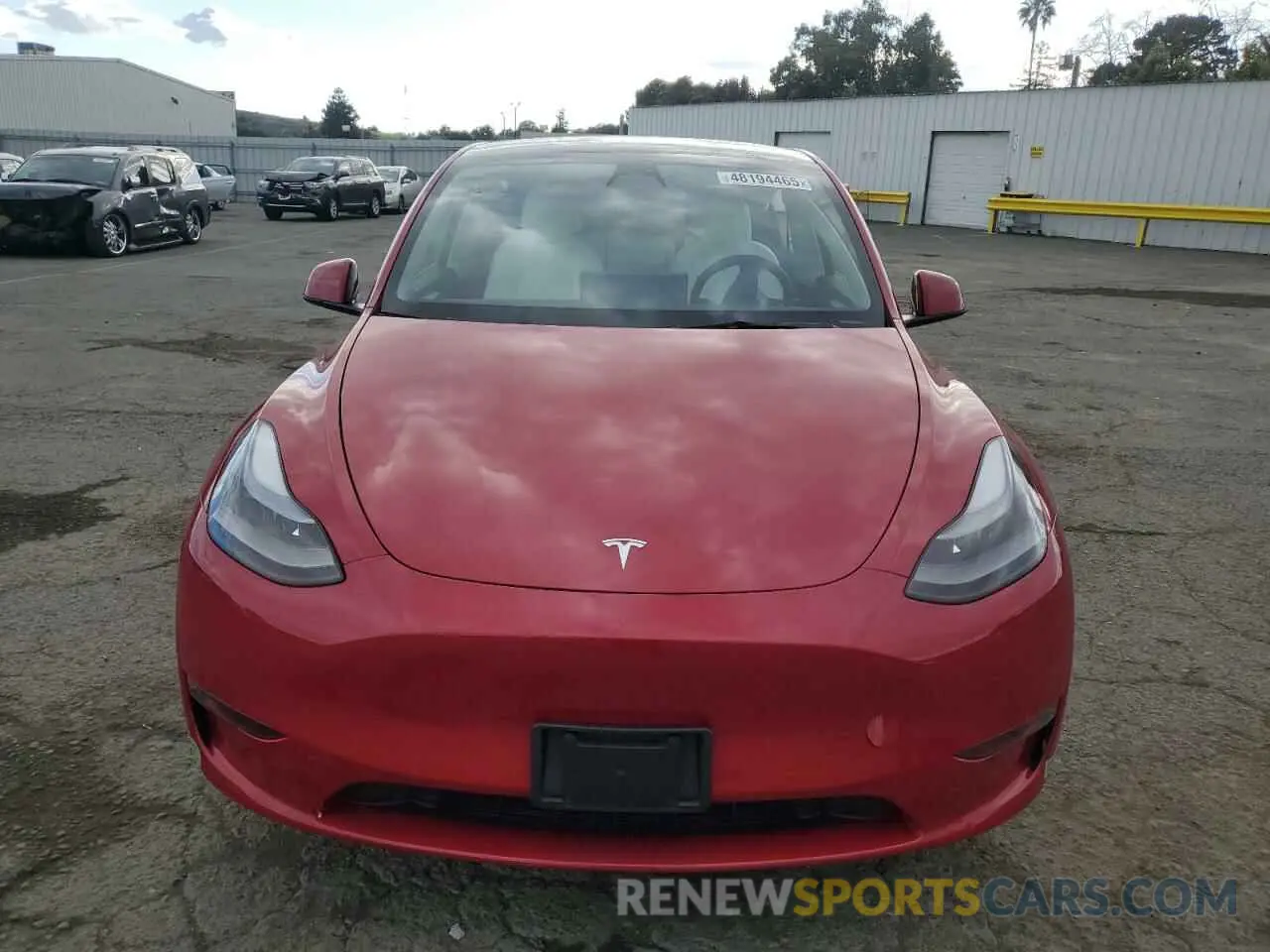 5 Фотография поврежденного автомобиля 7SAYGDEE5PF644778 TESLA MODEL Y 2023