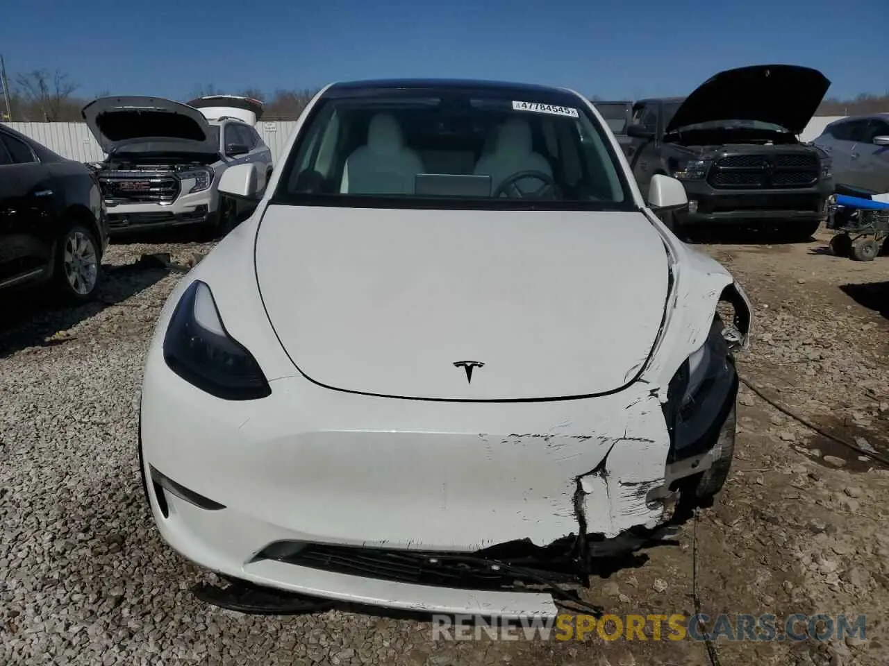 5 Photograph of a damaged car 7SAYGDEE5PF691745 TESLA MODEL Y 2023