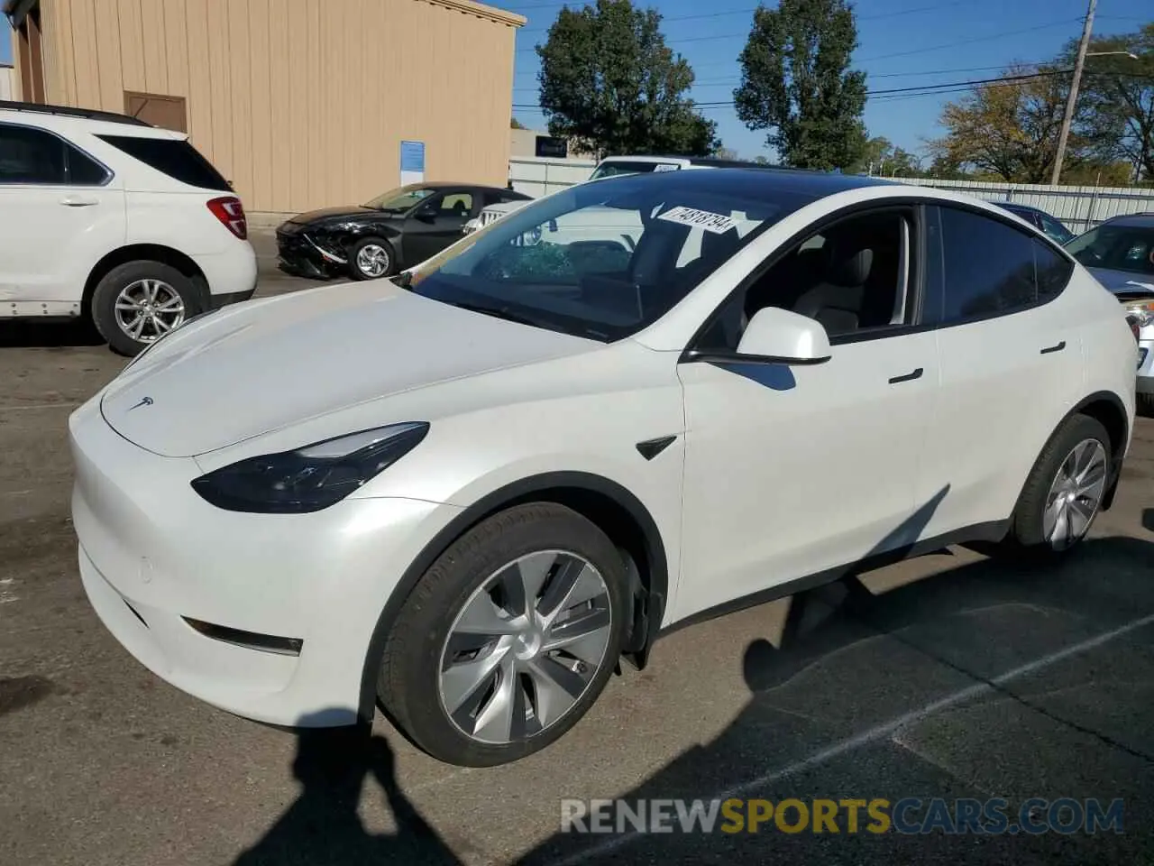 1 Photograph of a damaged car 7SAYGDEE5PF694080 TESLA MODEL Y 2023