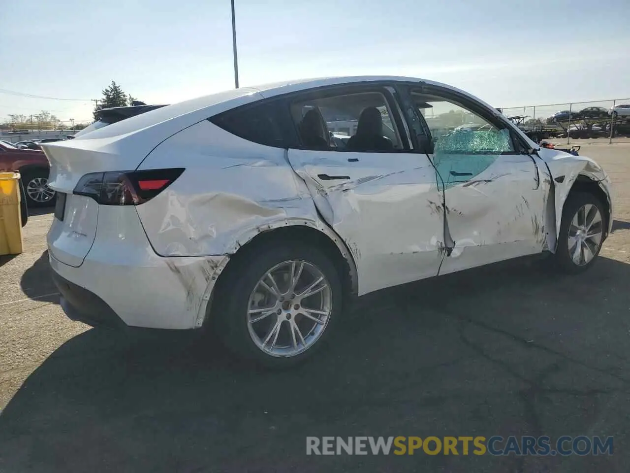 3 Photograph of a damaged car 7SAYGDEE5PF694080 TESLA MODEL Y 2023