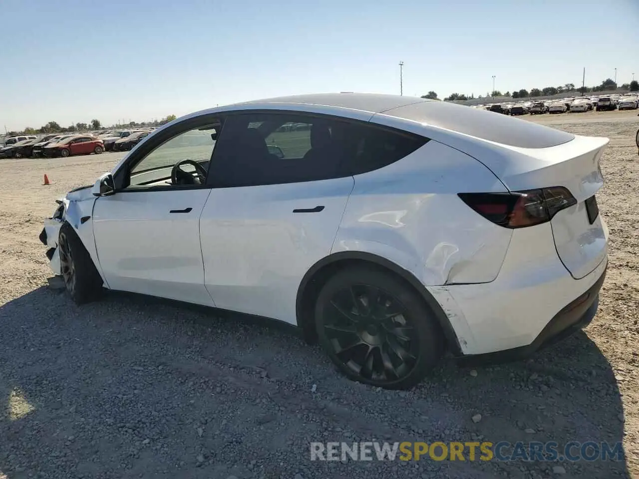2 Photograph of a damaged car 7SAYGDEE5PF748736 TESLA MODEL Y 2023