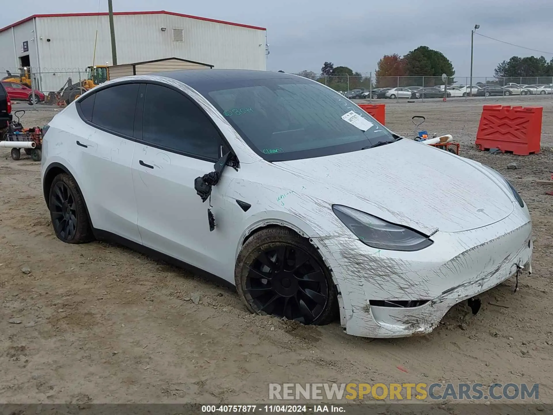 1 Фотография поврежденного автомобиля 7SAYGDEE5PF753337 TESLA MODEL Y 2023