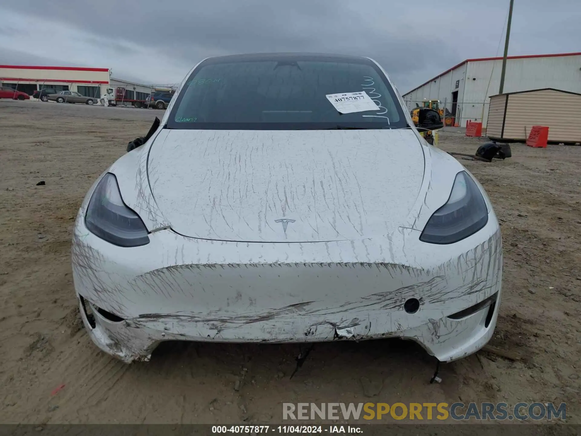 13 Фотография поврежденного автомобиля 7SAYGDEE5PF753337 TESLA MODEL Y 2023