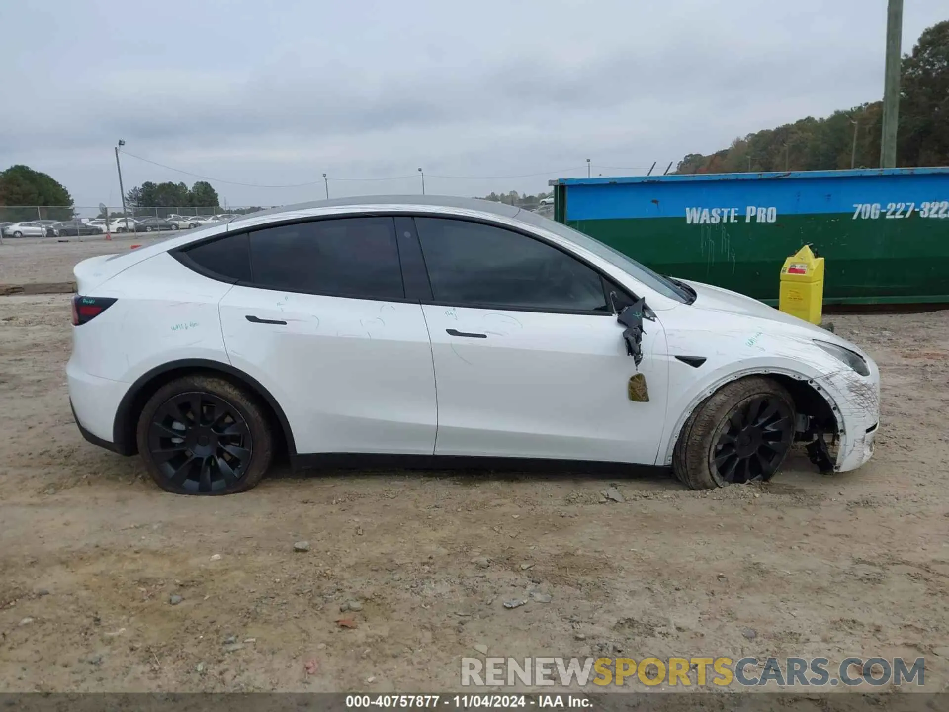 14 Фотография поврежденного автомобиля 7SAYGDEE5PF753337 TESLA MODEL Y 2023