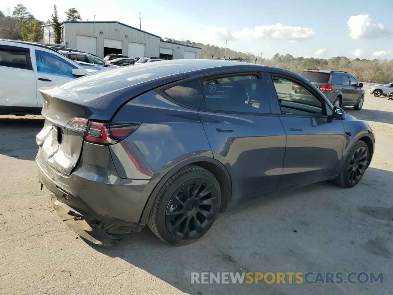 3 Photograph of a damaged car 7SAYGDEE5PF761194 TESLA MODEL Y 2023