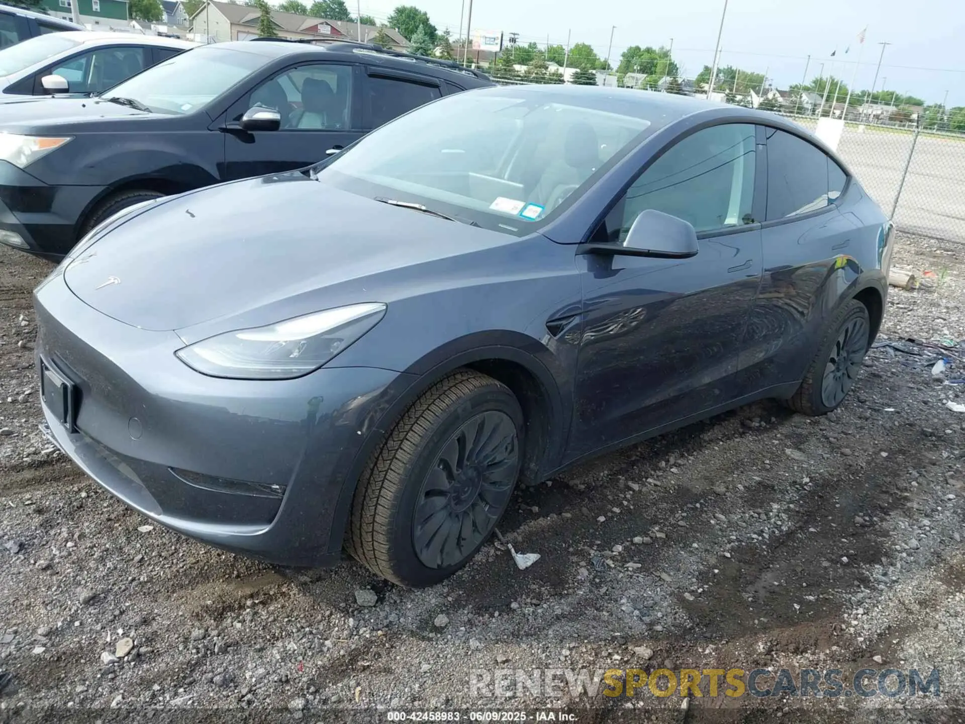 2 Photograph of a damaged car 7SAYGDEE5PF786497 TESLA MODEL Y 2023