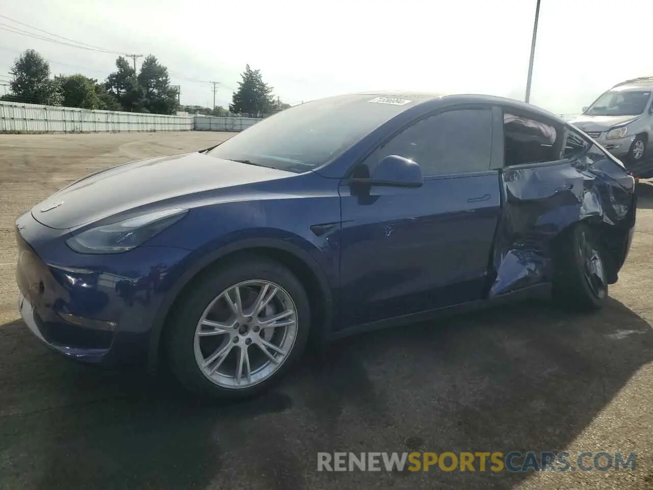 1 Photograph of a damaged car 7SAYGDEE5PF787049 TESLA MODEL Y 2023