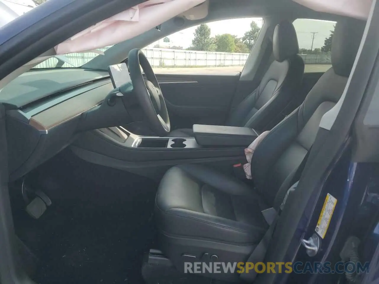 7 Photograph of a damaged car 7SAYGDEE5PF787049 TESLA MODEL Y 2023