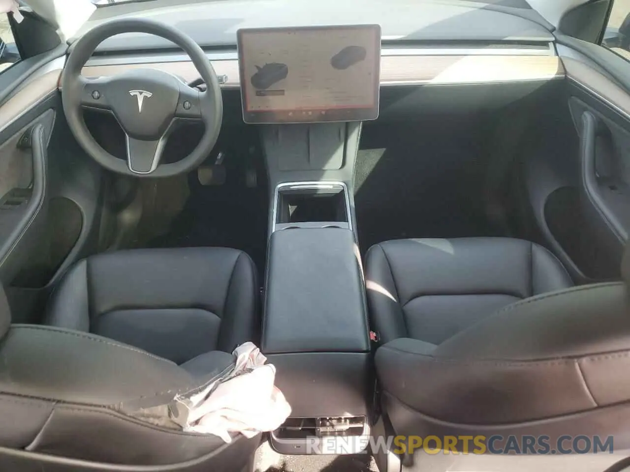 8 Photograph of a damaged car 7SAYGDEE5PF787049 TESLA MODEL Y 2023