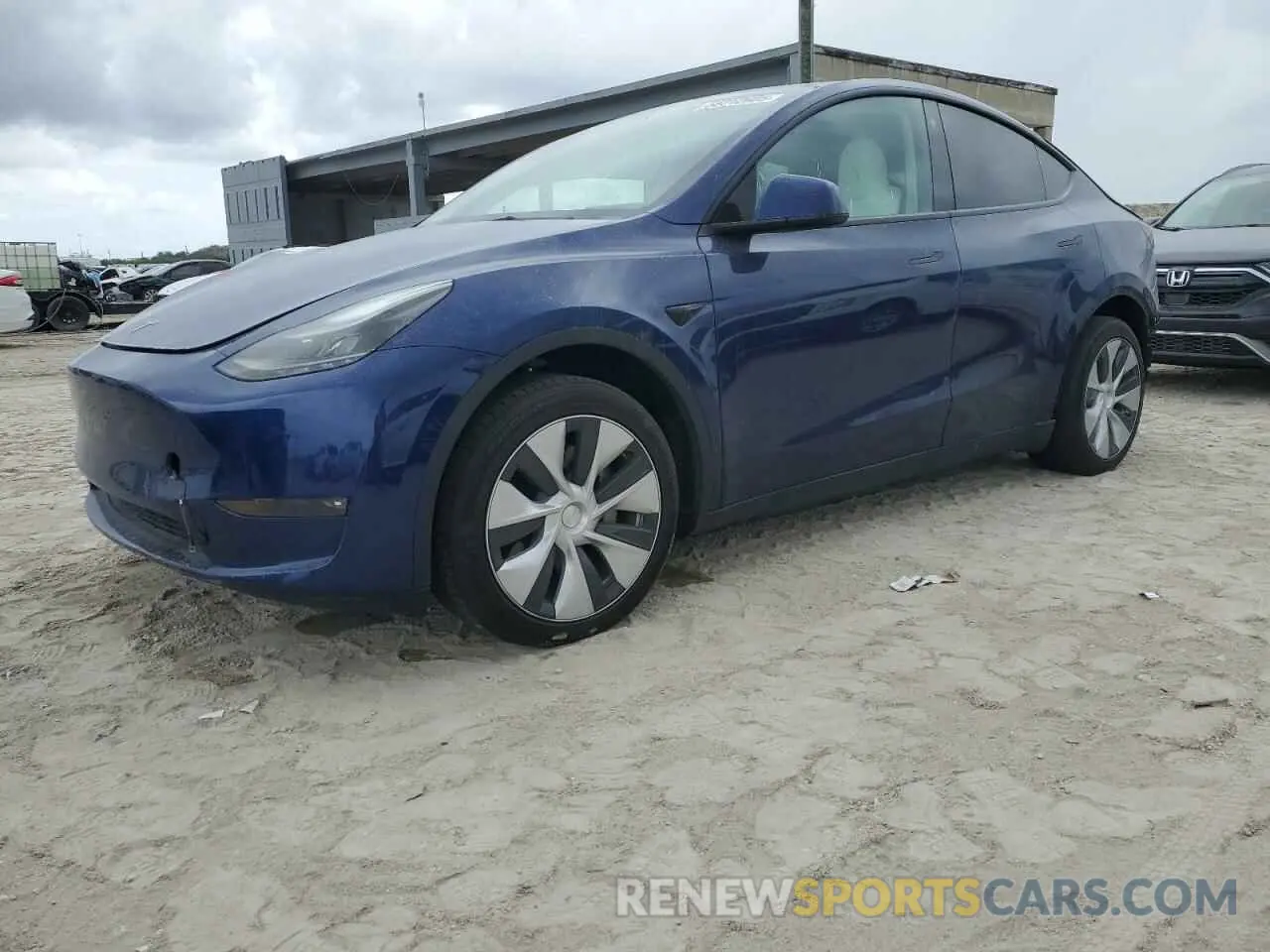 1 Фотография поврежденного автомобиля 7SAYGDEE5PF787794 TESLA MODEL Y 2023