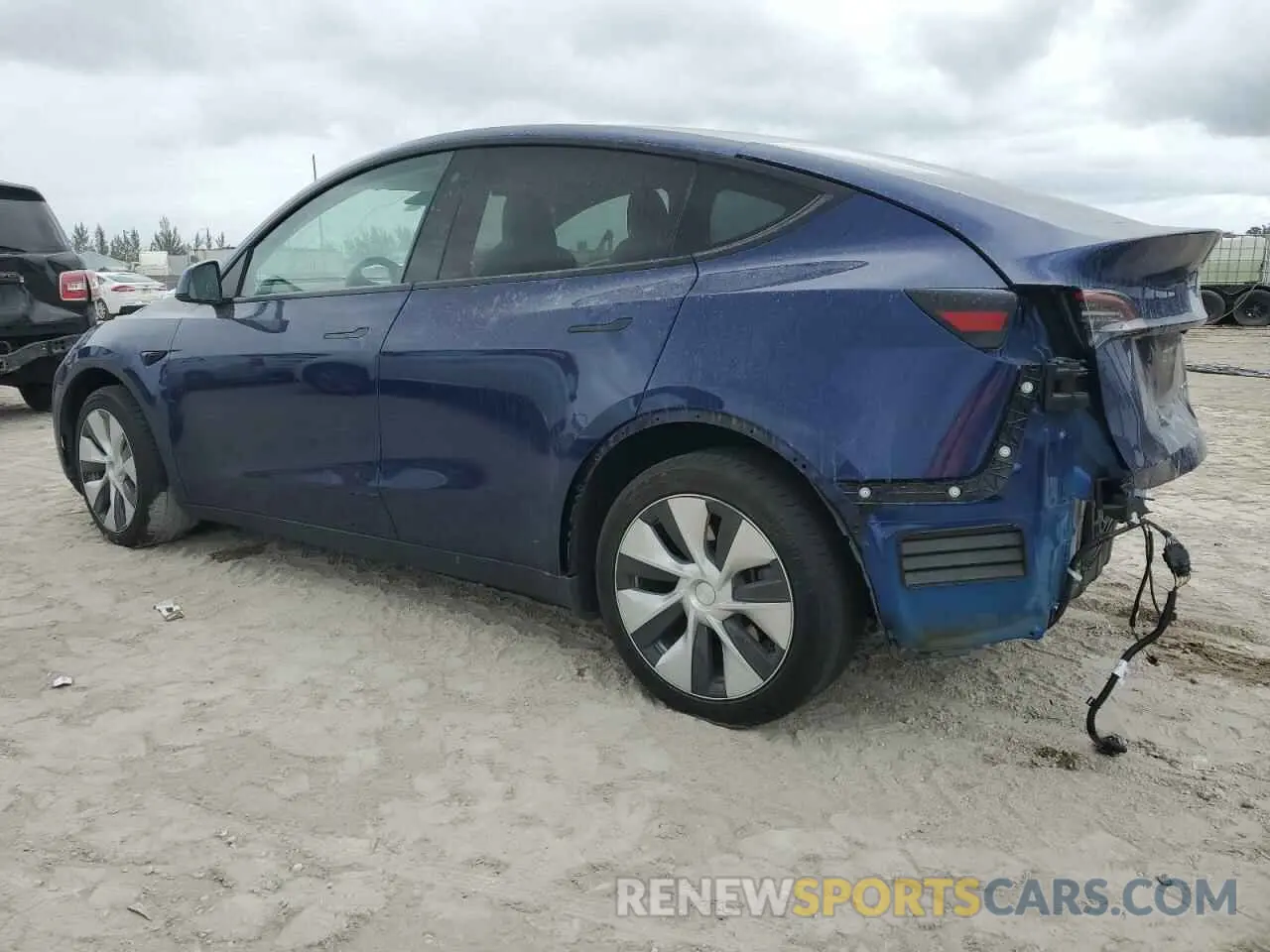 2 Фотография поврежденного автомобиля 7SAYGDEE5PF787794 TESLA MODEL Y 2023
