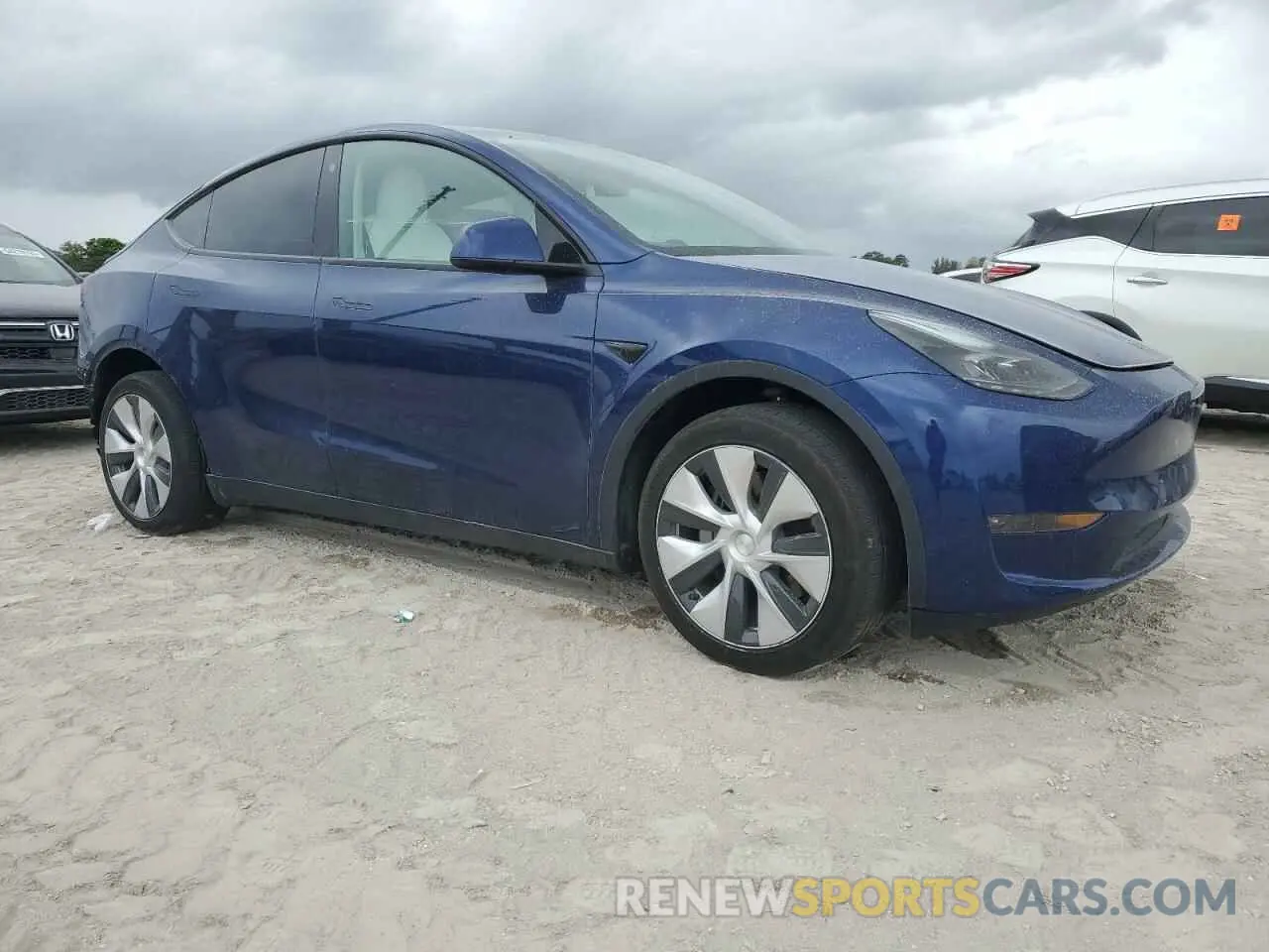 4 Фотография поврежденного автомобиля 7SAYGDEE5PF787794 TESLA MODEL Y 2023