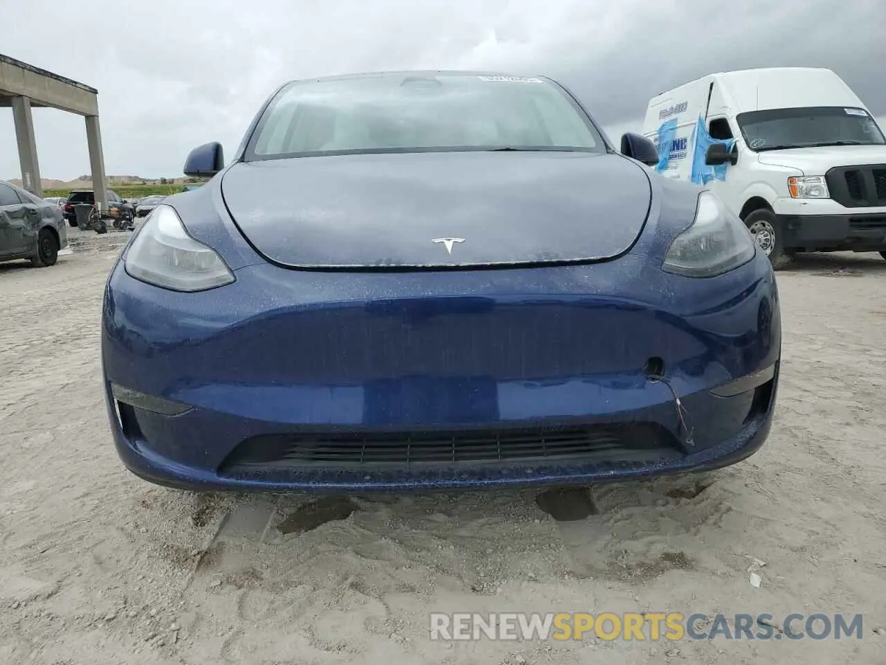 5 Фотография поврежденного автомобиля 7SAYGDEE5PF787794 TESLA MODEL Y 2023
